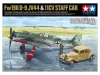 Tamiya - 1:48 Focke-Wulf Fw190 D-9 JV44   Citroen 11CV Staff Car Set