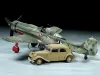 Tamiya - 1:48 Focke-Wulf Fw190 D-9 JV44   Citroen 11CV Staff Car Set