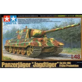   Tamiya - Sd.Kfz. 186 Jagdtiger German Heavy Tank Destroyer Jagdtiger Early Producti