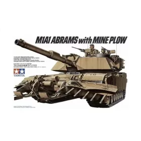 Tamiya - U.S. M1A1 Abrams W/ Mine Plow