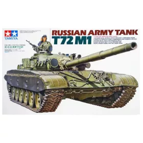 Tamiya - Russian Army Tank T72M1 - 1 figure