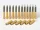 Tamiya - M4 Sherman Brass 75mm Projectiles