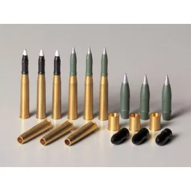 Tamiya - StuG III Brass 75mm  105mm Projectiles