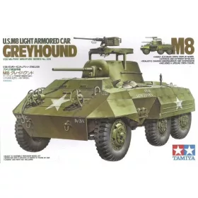 Tamiya - U.S. M8 Light Armored Car Greyhound - 1 Figure