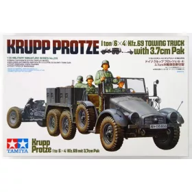 Tamiya - Krupp Towing Truck with 37mm Pak