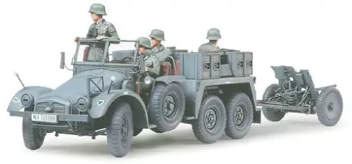 Tamiya - Krupp Towing Truck with 37mm Pak