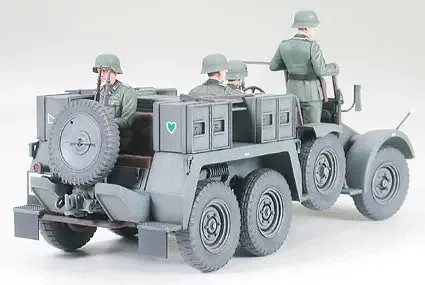 Tamiya - Krupp Towing Truck with 37mm Pak