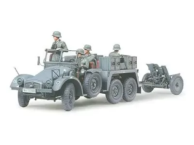 Tamiya - Krupp Towing Truck with 37mm Pak