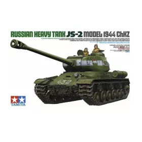   Tamiya - Russian Heavy Tank JS-2 Model - 1944 ChKZ - 2 figures