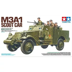 Tamiya - M3A1 Scout Car - 5 figures
