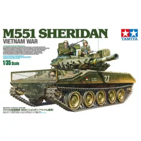   Tamiya - U.S. M551 Sheridan (Vietnam War) with Crew - 3 figures