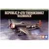 Tamiya - 1:72 Republic P-47D Thunderbolt Razorback