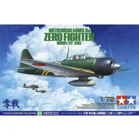   Tamiya - Mitsubishi A6M3/3a Zero Fighter Model 22 (Zeke) - 1 figure