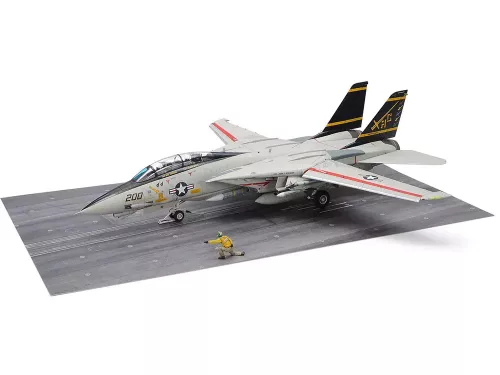 Tamiya - Grumman F-14A Tomcat (Late Model) Carrier Launch Set