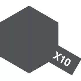 Tamiya - Mini Enamel X-10 Gun Metal (Gloss ) 10 ml