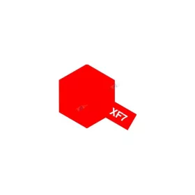 Tamiya - XF-7 Flat Red - Acrylic Paint (Flatt) 23 ml