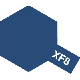 Tamiya - XF-8 Flat Blue - Acrylic Paint Mini (Flat) 23 ml