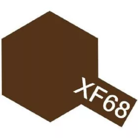 Tamiya - XF-68 NAT O Brown - Acrylic Paint Mini (Flat) 23 ml