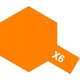 Tamiya - Mini Acrylic X-6 Orange 10 ml