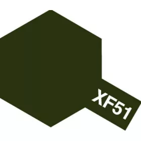 Tamiya - Mini Acrylic XF-51 Flat Khaki Drab 10 ml
