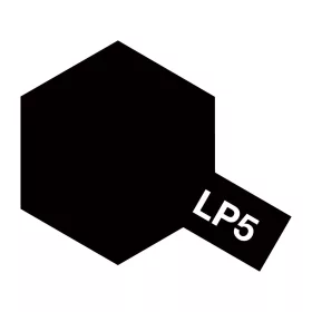 Tamiya - LP-5 Schwarz seidenmatt/ Black satin Lacquer 10ml