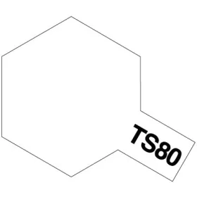 Tamiya - Ts-80 Flat Clear Flat - Spray Paint (100 Ml)
