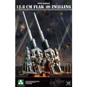 Takom - WWII German 12.8 cm FlaK 40 Zwilling