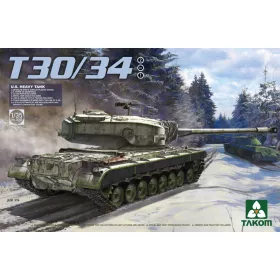Takom - U.S. Heavy Tank T30/34 2 in 1