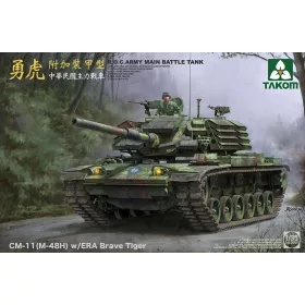 Takom - R.O.C.Army Cm-11 (M-48H) W/Era Brave Tiger Mbt