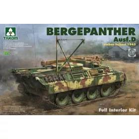   Takom - Bergepanther Ausf.D Umbau Seibert 1945 production with full Interior