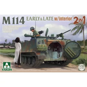 Takom - M114 EARLY   LATE w/interior 2 in 1
