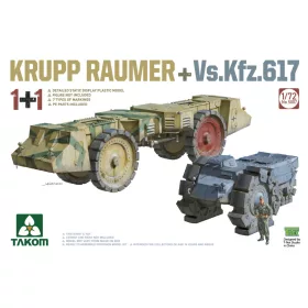 Takom - KRUPP RAUMER+Vs.Kfz.617 (1+1)