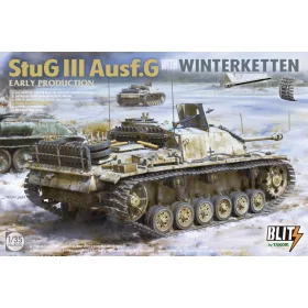 Takom - Stug.III Ausf.G Early Production With Winterketten