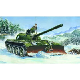 Trumpeter - Russischer Panzer T55 Mit Btu-55