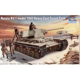 Trumpeter - Russland Kv-1 (1942) Heavy Gust Turret Tank