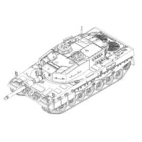 Trumpeter - German Leopard2A4 MBT