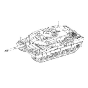 Trumpeter - German Leopard2A6 MBT