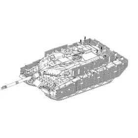Trumpeter - Leopard2A6M CAN MBT