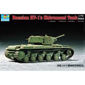 Trumpeter - Soviet Kv-1S Ehkranami