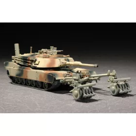 Trumpeter - M1A1 with Mine Roller Set