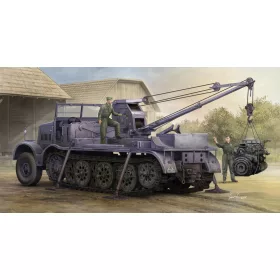   Trumpeter - Schwerer Zugkraftwagen 18 t with 6 t Billstein-Crane, Sd.Kfz.9/1