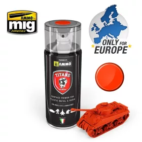 AMMO by MIG Jimenez - TITANS HOBBY Royal Red Matt Primer