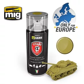 AMMO by MIG Jimenez - TITANS HOBBY Desert Yellow Matt Primer