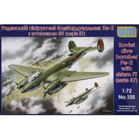 Unimodels - Dive Bomber Pe-2 with FT (87 series)