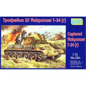 Unimodels - Captured Flakpanzer T-34r