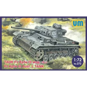   Unimodels - Pz.Kpfw III Ausf.L German tank with protective screen