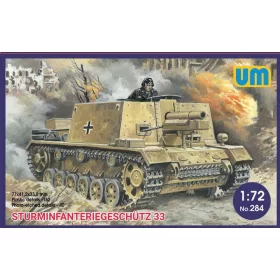 Unimodell - 15cm Sturm-Infateriegeschutz 33