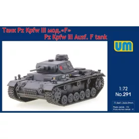 Unimodell - Pz.Kpfw III Ausf. F tank