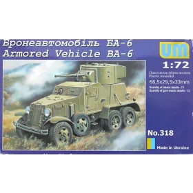 Unimodels - Armored Vehicle BA-6 Soviet