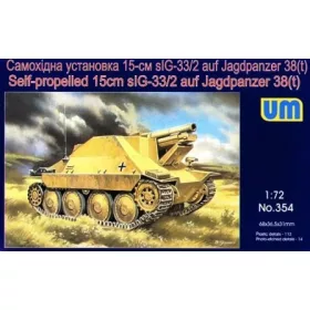   Unimodels - Self-propelled 15cm sIG-33/2 auf Jagdpanzer 38(t)